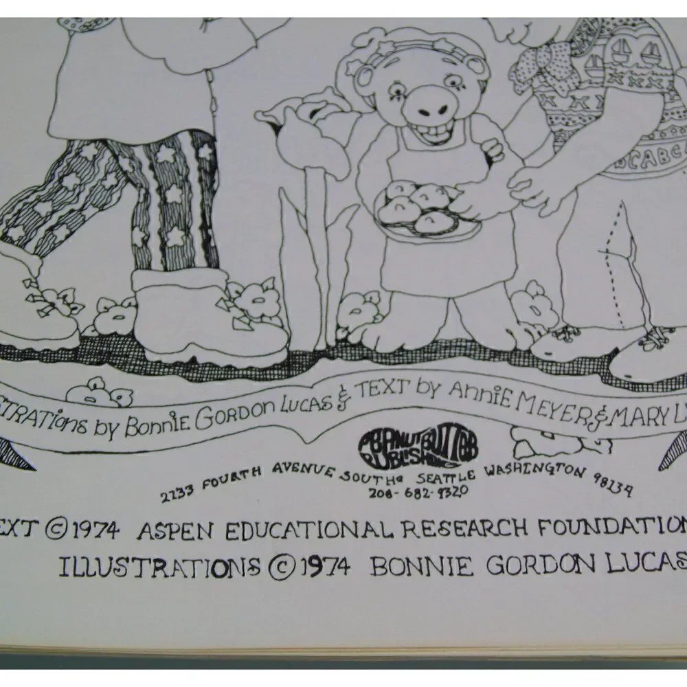 Children Cookbook Vintage 1974 A Coloring Recipe Book Aspen Colorado Kids Book